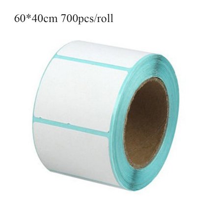 700 st/rulle thermal klistermärke självhäftande papper Paketetikett