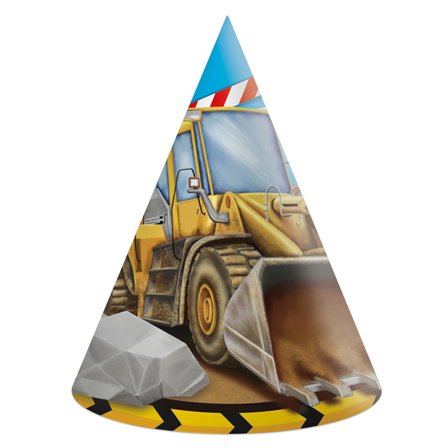 Byggeplasser hatter 6-pack
