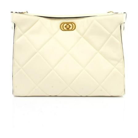 La Carrie, 112P-Sv-900-Lea Bag Wit, Dames, Maat:ONE Size