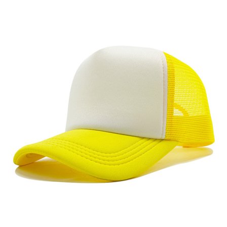 Svamp mesh keps baseballkeps enfärgad solskydd och solskydd