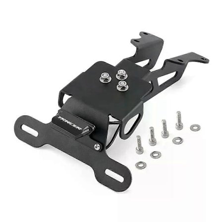 Rekisterikilven pidike YAMAHA MT09 Tracer 900/9/GT 7GT 700/GT FJ-09 2015-2024 moottoripyörän takaosan siistijälle, lokasuojan poistajalle, LED-valo