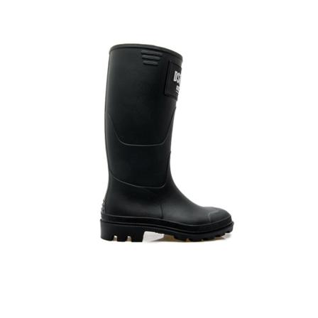 Dsquared2, Logo-patch Wellington Boots Czarny, Mężczyzna, Rozmiar: 43 EU