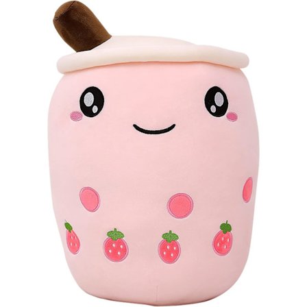 Bubble Tea Plyschkudde Gosedjur Mjölk Te Kopp Plyschkudde Bub
