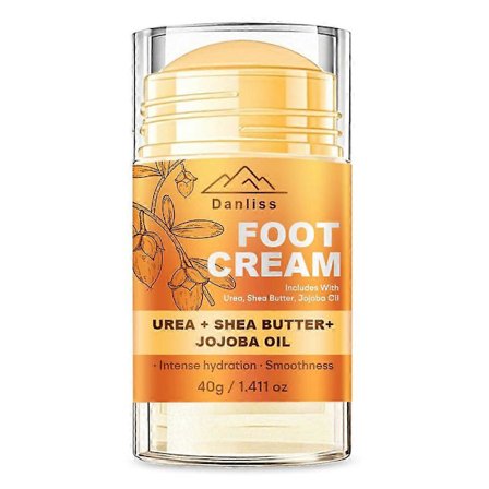 Urea Creme Stick, Hæl Balm, Urea Håndcreme Stick og Fodcreme til Tørre Revnede, Revnede Hæle, Fugtighedscreme til Tør Hudpleje
