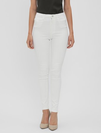 Vero Moda Vmsophia Hw Skinny J Soft Vi403 Ga Noos - White - M x 30