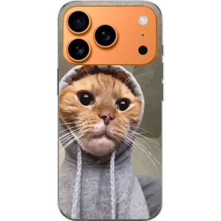 Kompatibelt Mobildeksel til Apple Apple iPhone 17 Pro Katt Genser