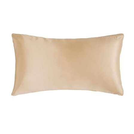 Lenoites Mulberry Silk Pillowcase Beige 50 x 90 cm, Tøj & Bolig, Sengetøj, Pudebetræk