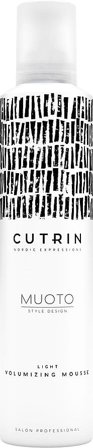 Cutrin Muoto Light Volumizing Mousse 300 ml, Hår, Hårstyling, Styling Mousse