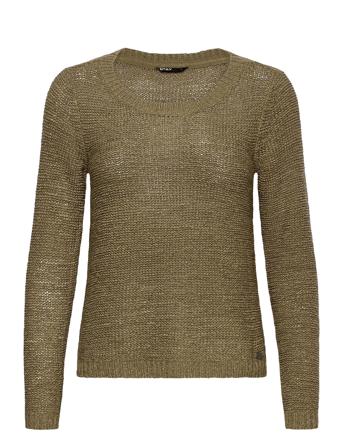 Onlgeena Xo L/S Pullover Knt Pullover Grønn ONLY