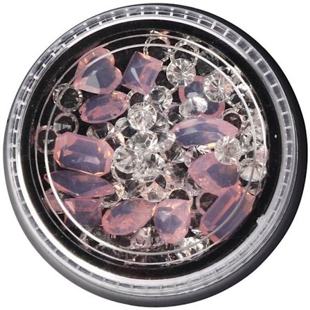 Hartsi Kirkas Culet Strassinen Koriste AB Poranterä Kynsien Taide DIY Manikyyri Charm Pinkki