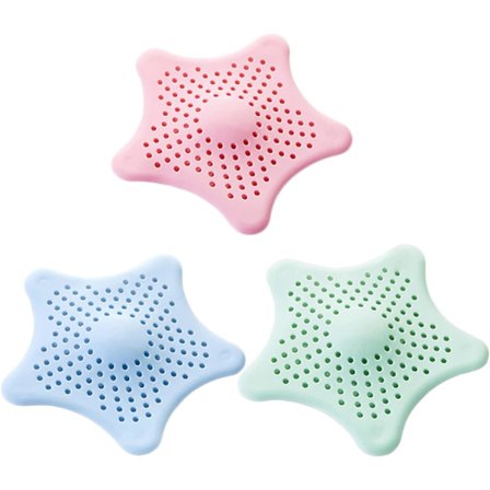 Duschbrunnsfilter Duschhårsfilter Silikon Diskho Filter Showe