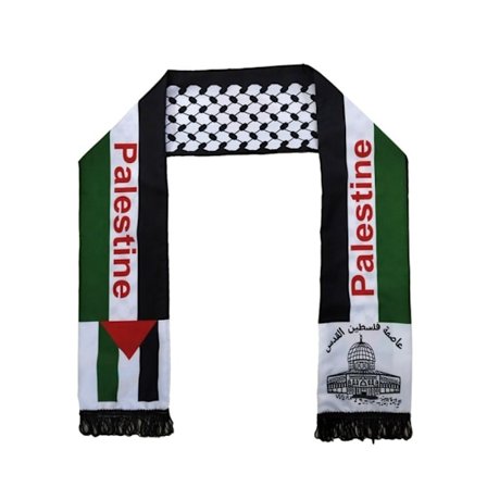 Palestina Flagg Skjerf Palestina Nasjonalflagg Halsduk 4 4