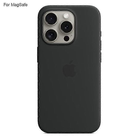 Til iPhone 15 Pro Cover Kompatibelt med Magsafe Flydende Silikone Telefon Bagside Cover [induktions Popover](h})