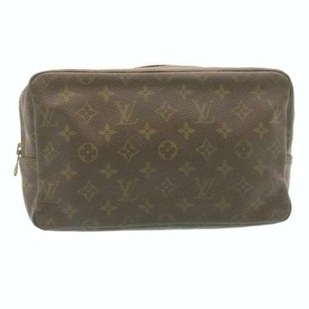 Louis Vuitton Vintage Pre-Owned Toilet Kit Brun, Herre Vintage Tasker, Størrelse: ONE Size