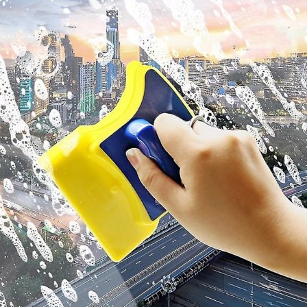 Dobbeltsidig Magnetisk Rengjøringsmiddel for Glassvinduer