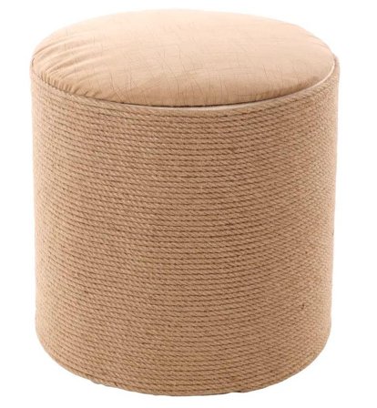 Ottoman Kloremøbel, Beige - 45cm