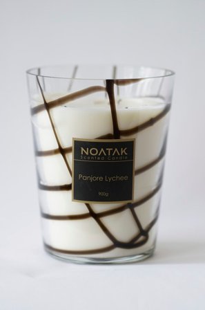 Zelected by Houze - Duftlys ZC Cashmere Cloud Grand - Transparent - Duftlys & duftpinde - Fra Homeroom