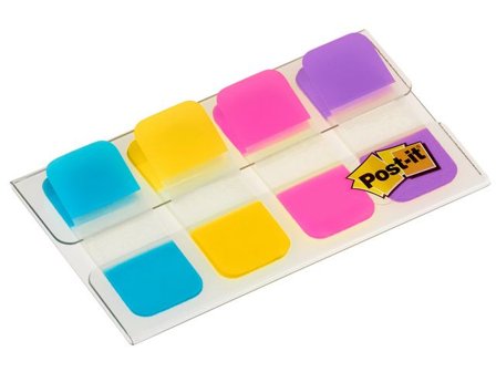 POST-IT Index stark 15,8x38,1 4f 40/fp - Lyreco - Kontorsmaterial - Indexflikar och märkflikar - Indexflikar i plast