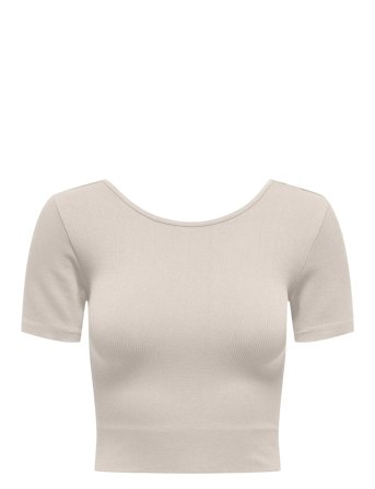 Only Play | Onpjaia Life Ss 2-Way Crop Seam Top Noos | M/L