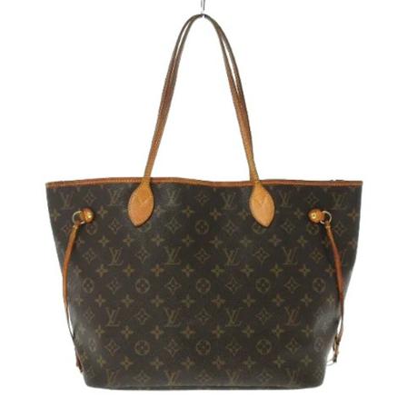 Louis Vuitton Vintage, Pre-owned Neverfull MM Monogram Bag Bruin, Dames, Maat:ONE Size,Canvas
