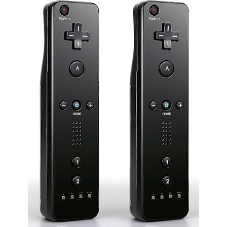 Bameca Wii-handkontroll 2-pack, Wii Remote-handkontroll för Wii och Wii U
