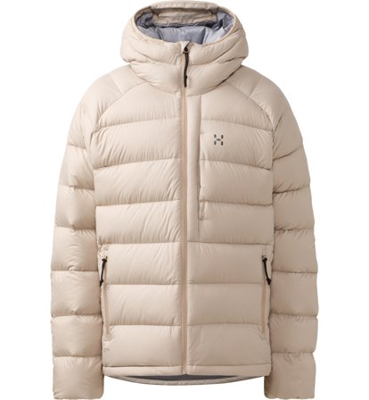 Haglöfs Rosson Down Hood Men Chalk Beige - Herren - M