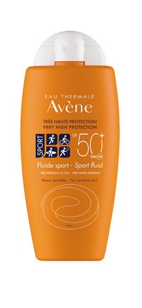 Avène Sport Fluide SPF50+ 100 ml, Skincare, Solcreme, Solcreme Til Ansigtet