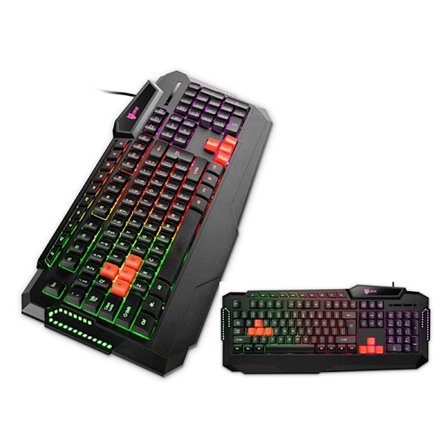 Liocat gaming tastatur KX 756C qwerty sort