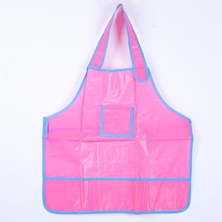 (rosa) Barnens konst- och hantverksförkläde Målarförkläde Student