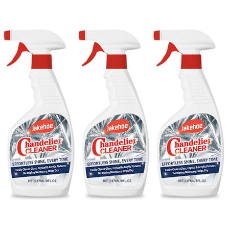 Sparkle Krystall Lysekrone Rensespray Drypp Tørr Spray Ingen Tørking Støvfjerner Glassrensespray [HK]