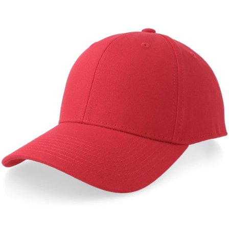Equip - Röd adjustable Keps - Blank Red Adjustable @ Hatstore