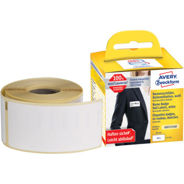 Avery Dymo Navneskilt 41x89 mm