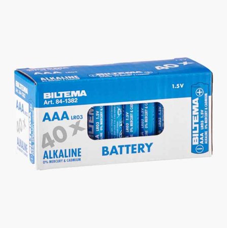 AAA/LR03 Alkaliskt batteri 40-pack