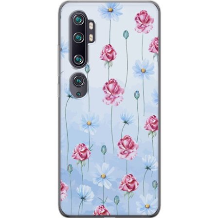 Kompatibel Mobilcover til Xiaomi Mi Note 10 Petal Reverie Sky Blue