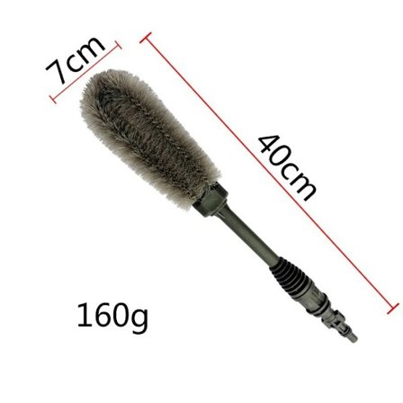 Bilvaskebørste med rund hode 3 3