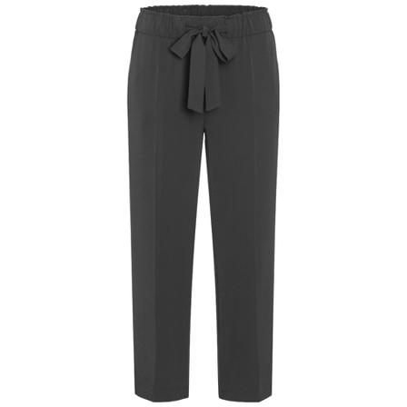 Cambio, Cropped paperbag pantalon Zwart, Dames, Maat:L,polyester