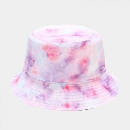 Hink med Tie Dye vändbar fiskare sommar strand solhatt
