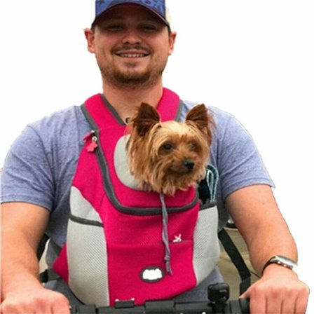Rejser Pet Hundebærer Puppy Travel esh Rygsæk Bærbar front skuldertaske H