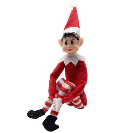 Jul Frække Lange Ben Voksen Elf Skrivebord Ornament Xmas Tree Rekvisitter Tilbehør style 3