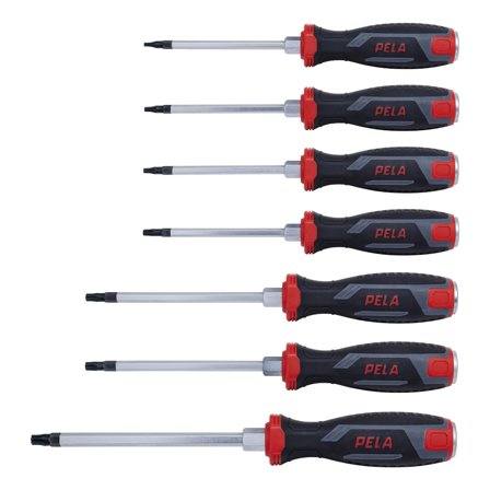 PELA 549457 Skruvmejselsats torx, 7 delar, Handverktyg