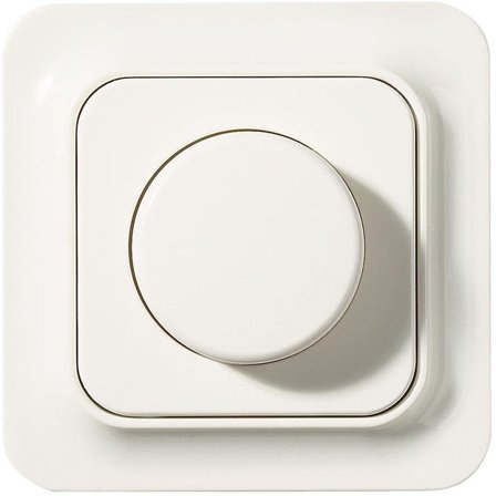 Schneider Electric Trend CCTSE12011 Transistordimmer 315 W, polarvit, Strömbrytare & vägguttag