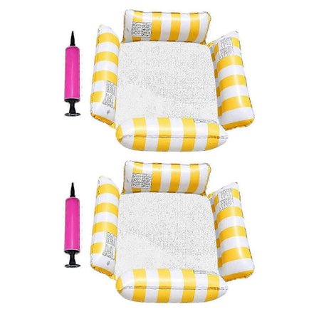 2 stk. flytende stoler vannleke flytende lenestol for strand m[D]