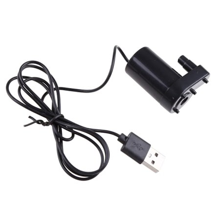 Mikro Nedsænkbar Vandpumpe Akvarier USB Drevet til DC 5V 2-3L/min Oplader Mini Motor Vandpumpe Tilbehør{Y F L}