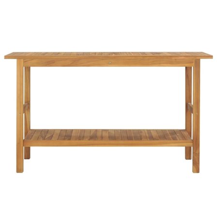 vidaXL Badrumsunderskåp massiv teak 132x45x75 cm