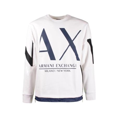 Armani Exchange Sweatshirt Hvid, Herre Sweatshirts