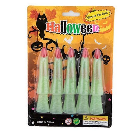2025 Julgranskulor Halloween Maskerad Häxfinger Set Lösnaglar Set Självlysande Naglar Set