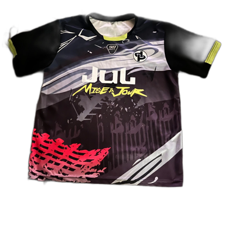 Svart och neon fotbollströja JUL Nineta