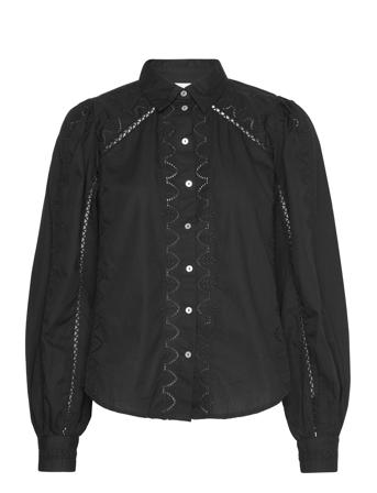 Yaskenora Ls Shirt S. Black YAS