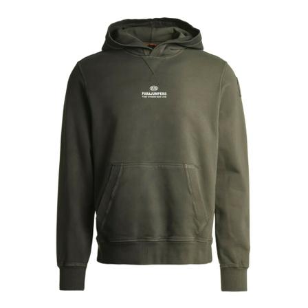 Parajumpers, Green Hoodies Groen, Heren, Maat:M