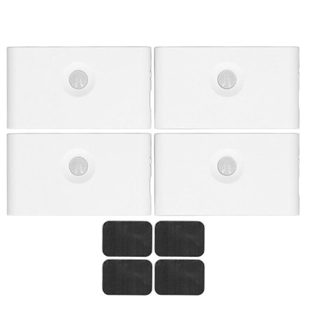 4 stk. LED Smart Linkage nattlys Bevegelsessensorlys USB KLB